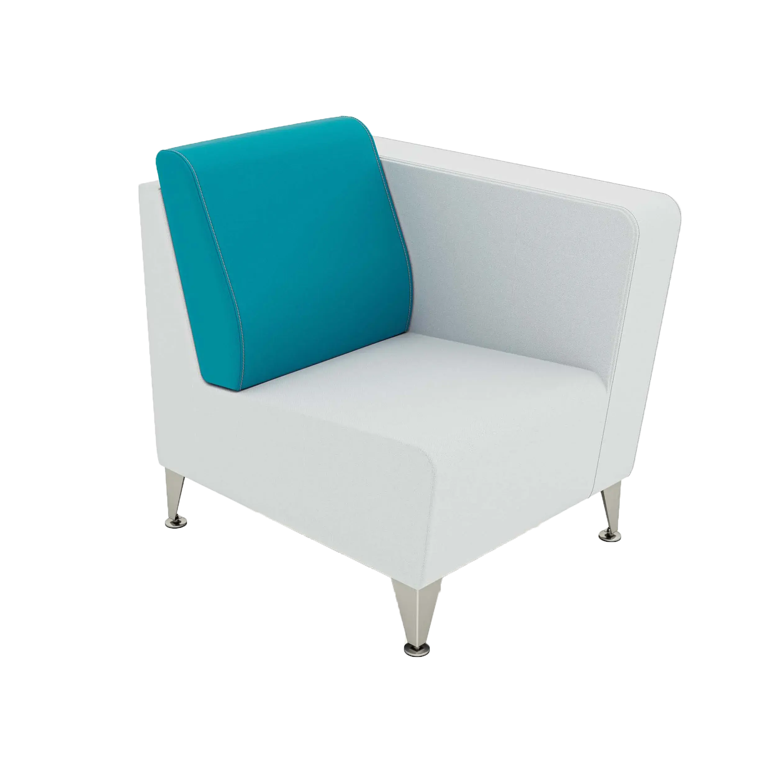 Individual silla social izquierda