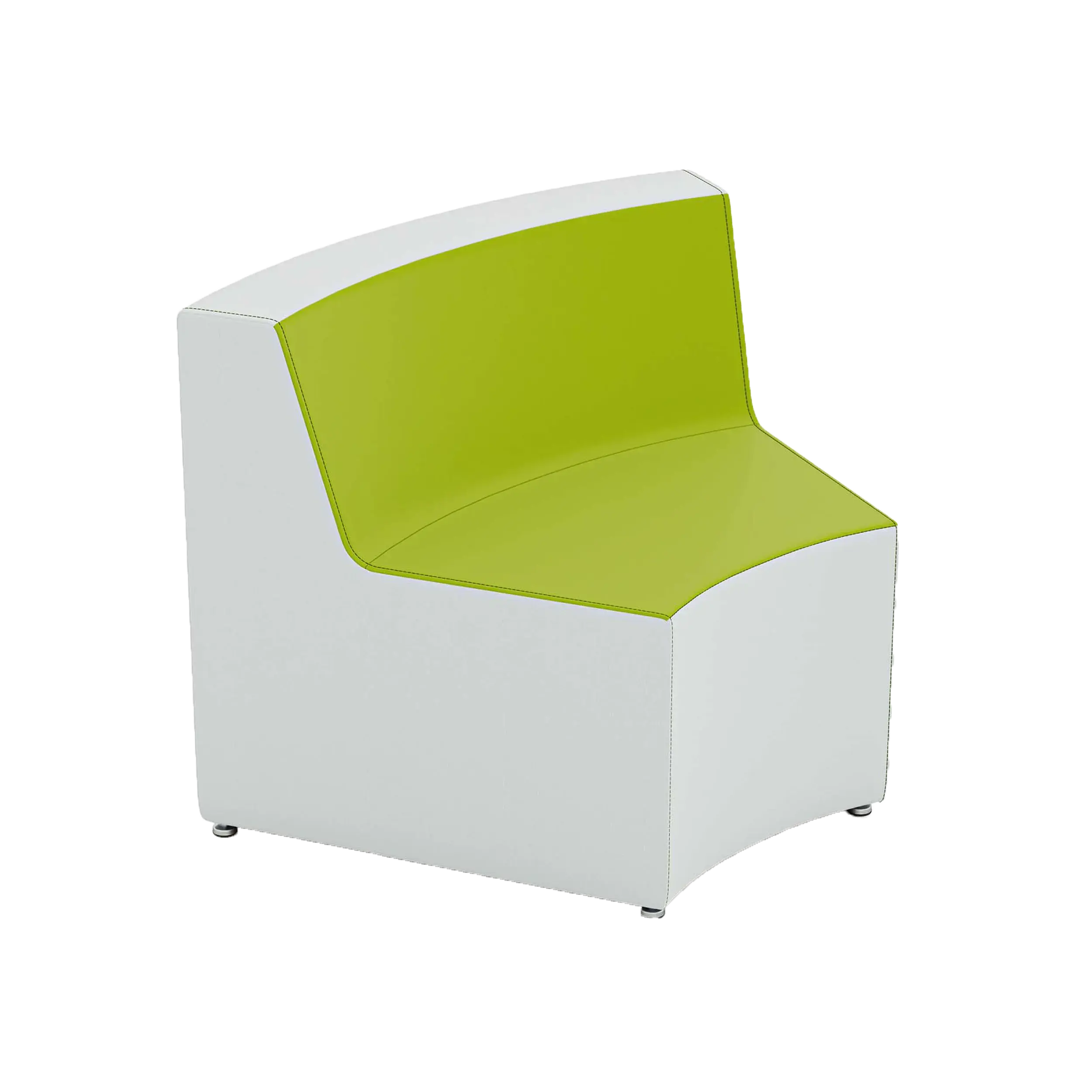 silla curva connect respaldo bajo